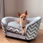 CrafteRify Elevated Pet Sofa Bed with Storage - Image 3