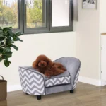 CrafteRify Elevated Pet Sofa Bed with Storage - Image 4