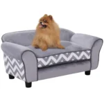 CrafteRify Dog Sofa Bed with Washable Cushion