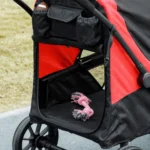 CrafteRify Large Dog Pet Stroller with Shock Absorbing Wheels - Image 8