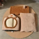 CrafteRify Foldable Pet House Cat Bed - Image 5