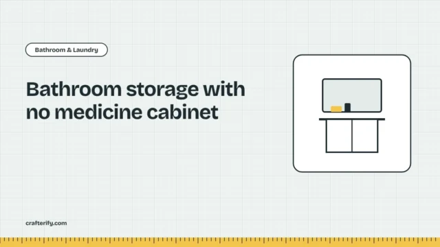 Crafterify diagram: card medicine cabinet