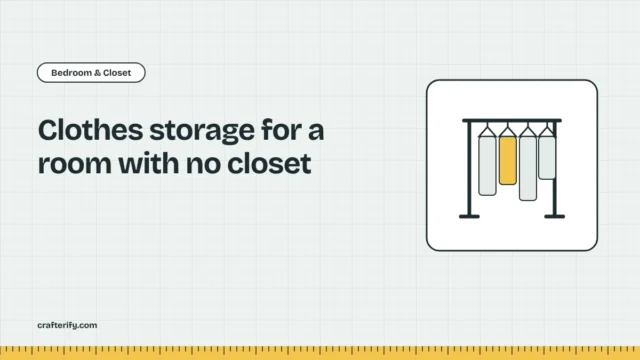 Crafterify diagram: card no closet