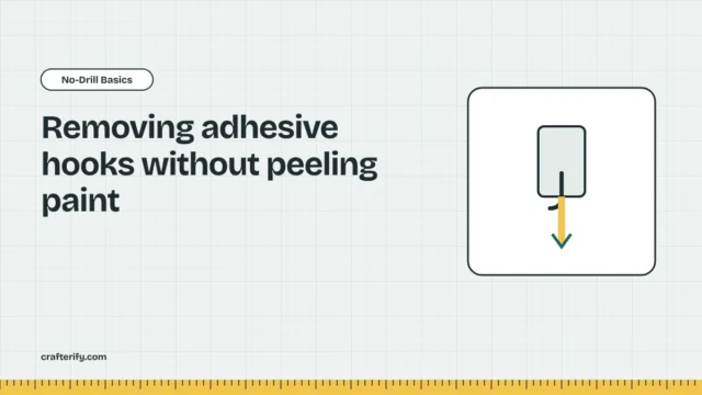 Crafterify diagram: card remove adhesive