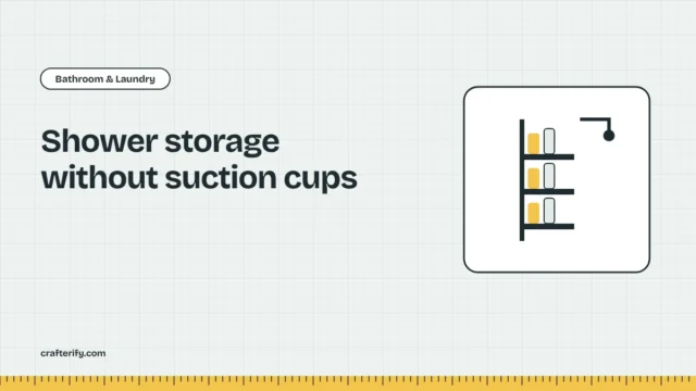 Crafterify diagram: card shower storage